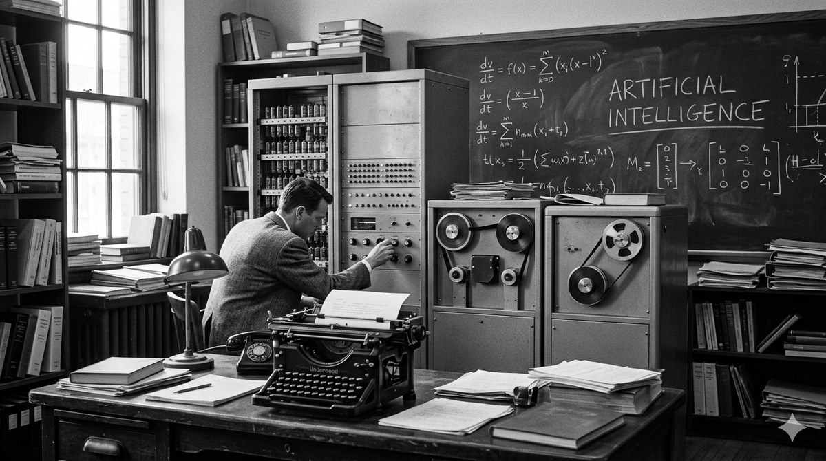 Istoria AI (Ep. 1): De la Mașinile Enigma la Visul din Dartmouth